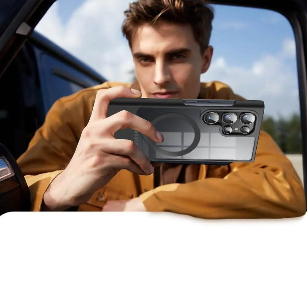 Premium DTS Magnetic Magsafe Mobile Phone Case For Samsung S25 Ultra