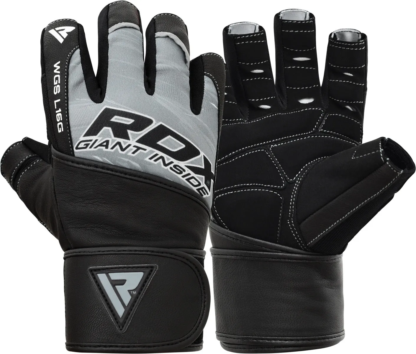 RDX L16 Gym Gloves With Wrist Strap
