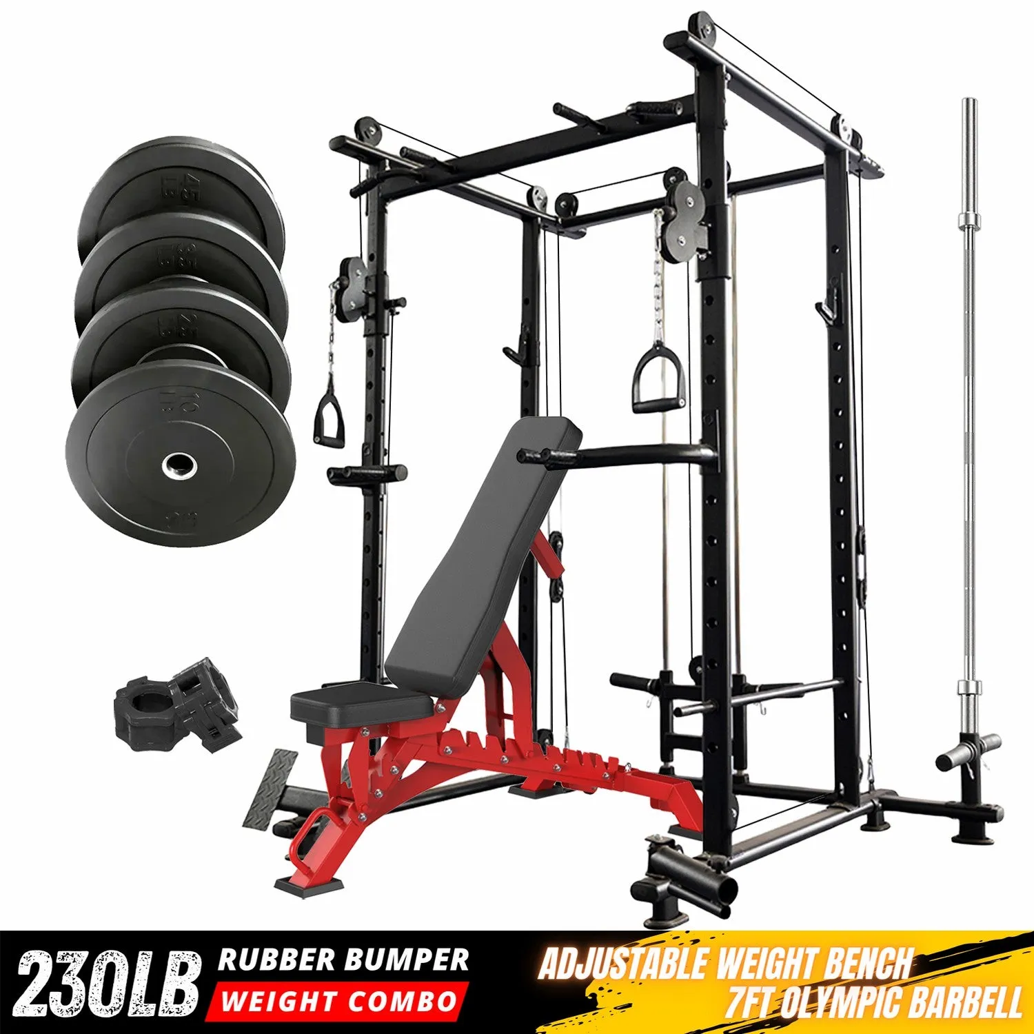 RitKeep RMAX-4250 Diy Power Rack Garage Gym Equipment Packages Pro