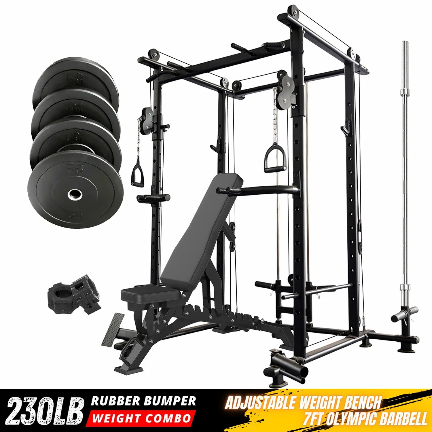 RitKeep RMAX-4250 Diy Power Rack Garage Gym Equipment Packages Pro