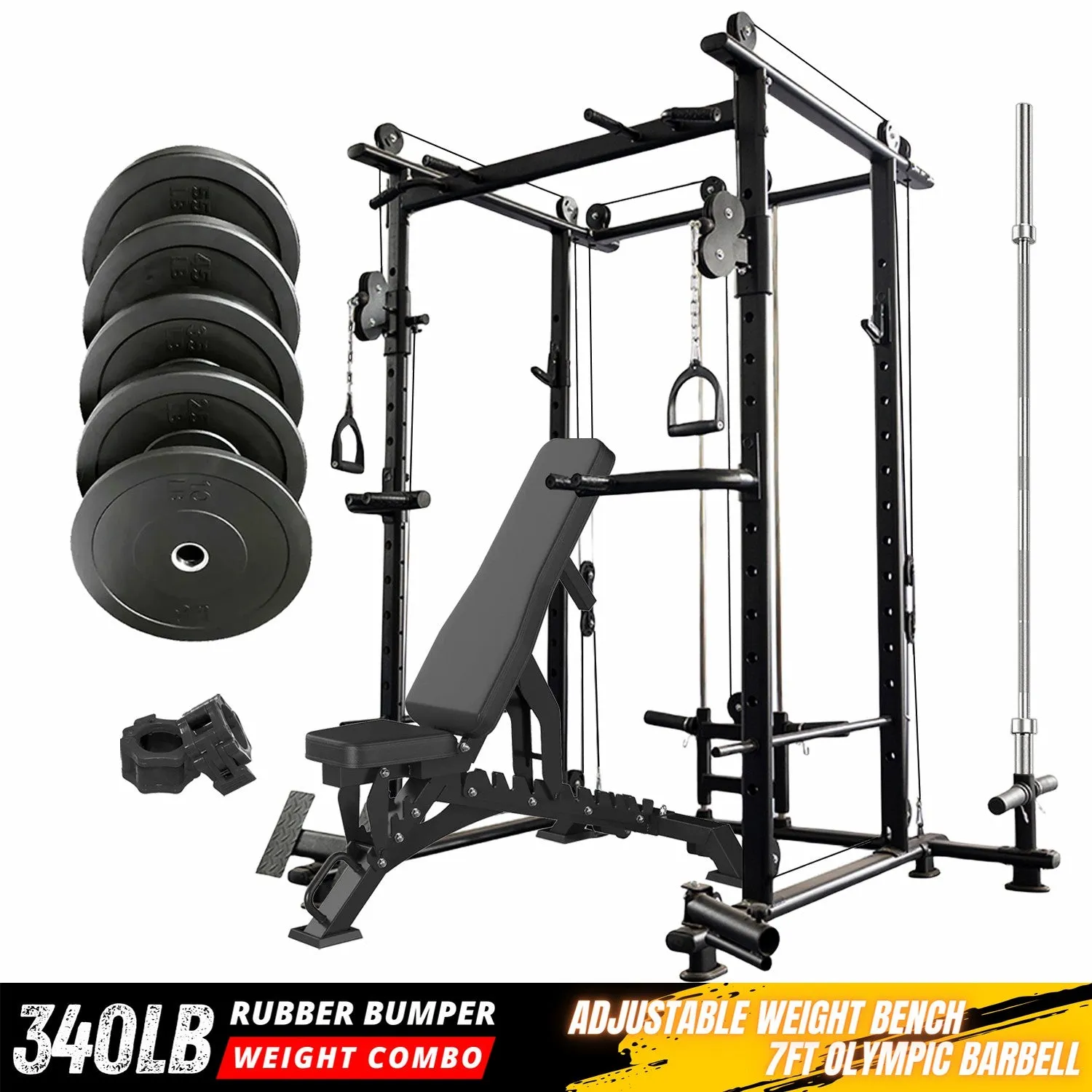 RitKeep RMAX-4250 Diy Power Rack Garage Gym Equipment Packages Pro