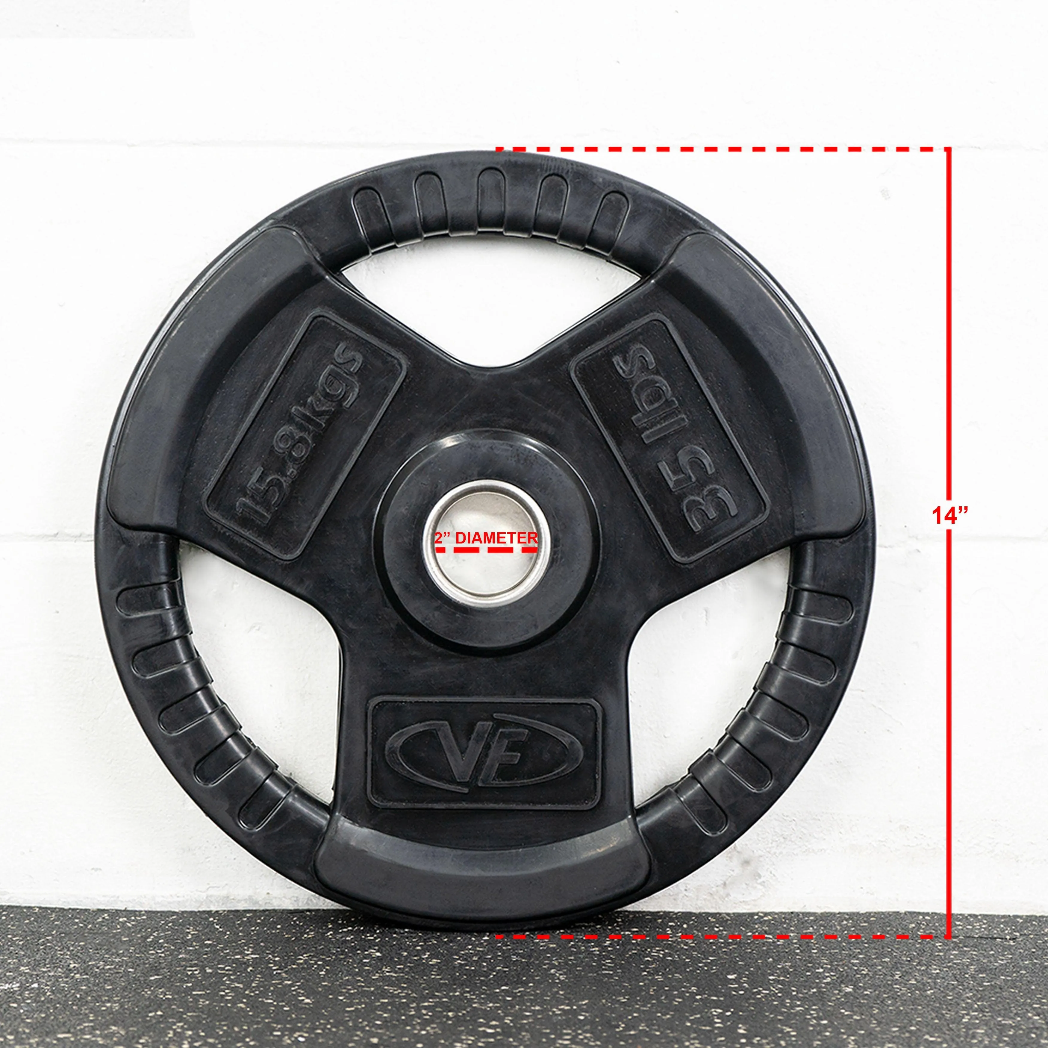 Rubber Olympic Plates (LB)
