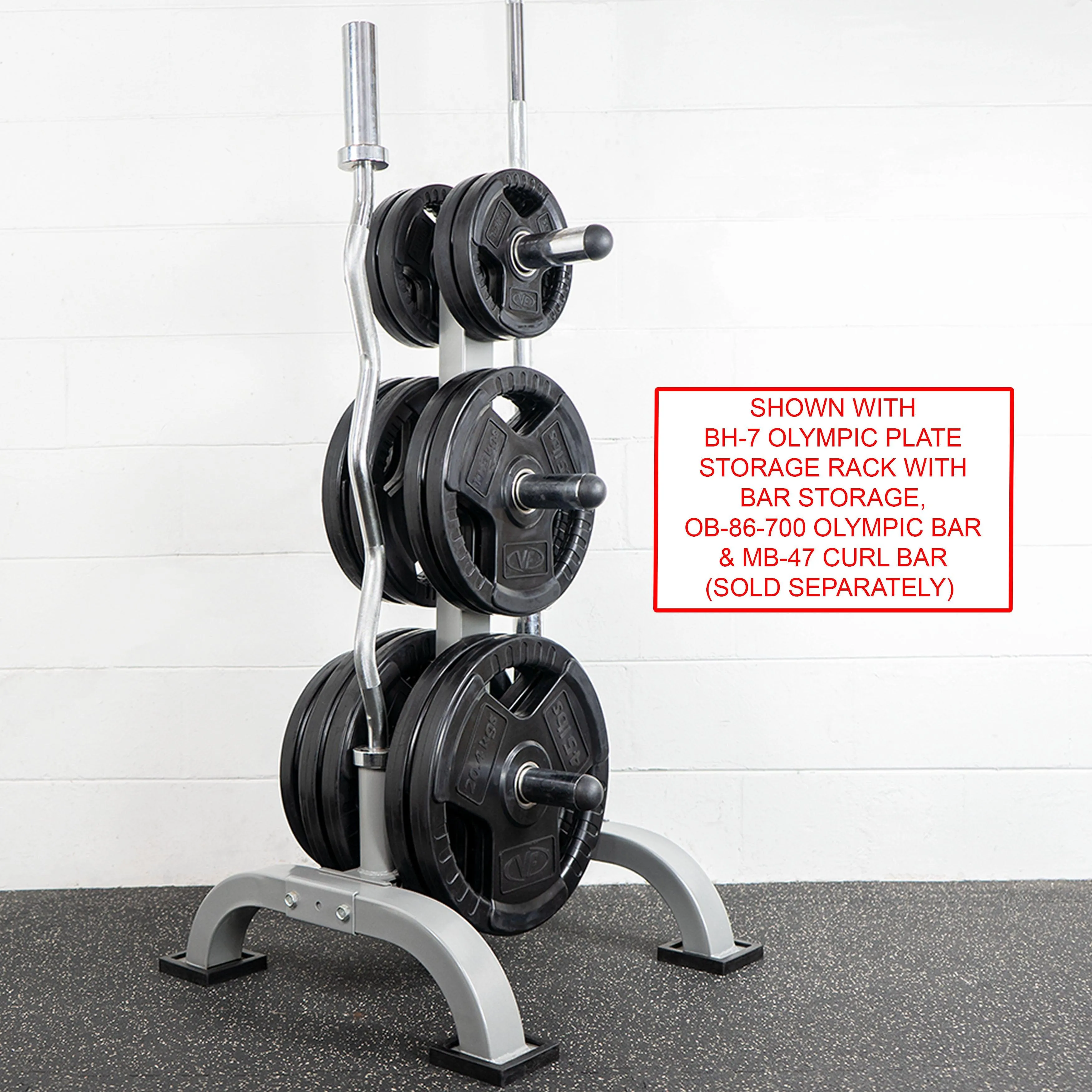 Rubber Olympic Plates (LB)