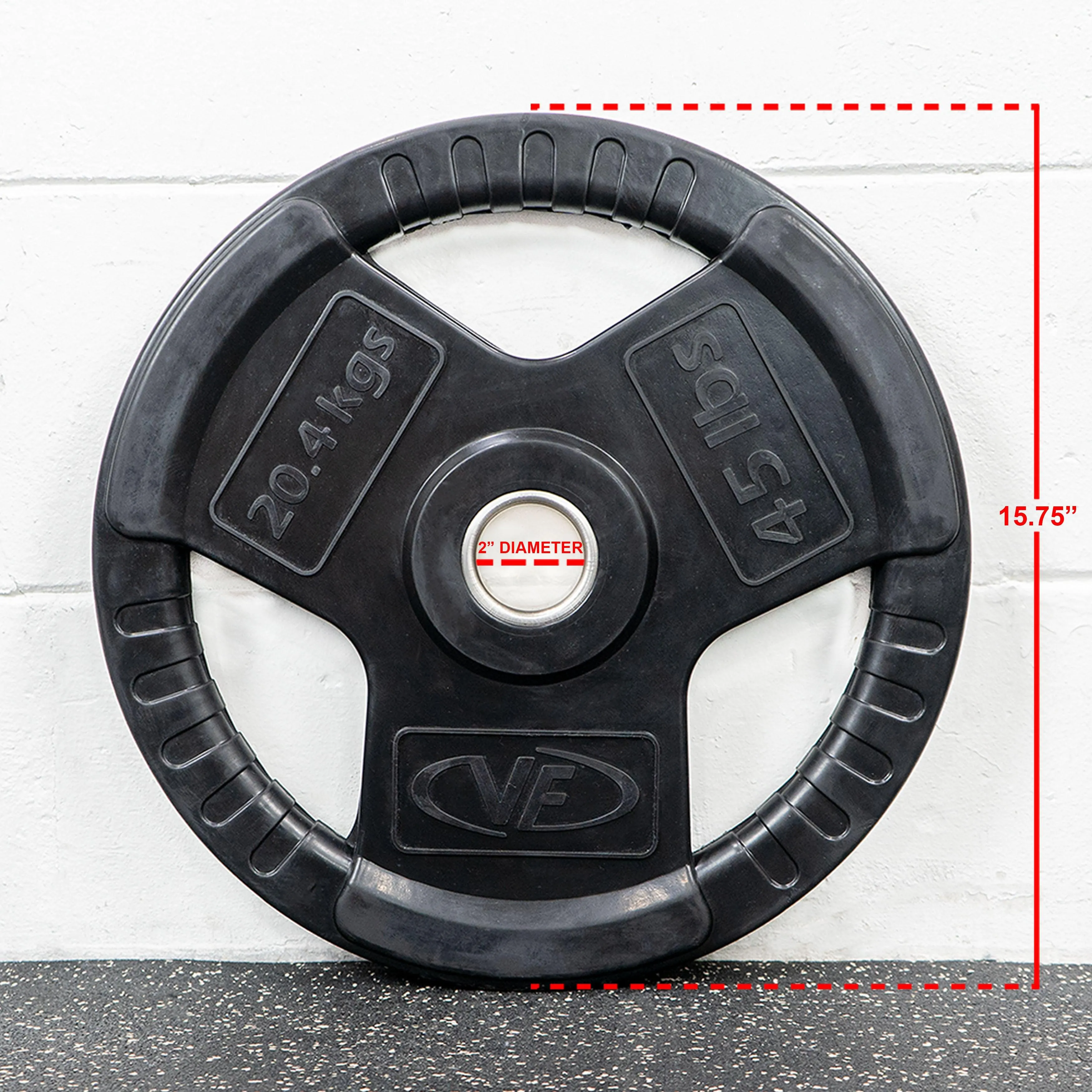 Rubber Olympic Plates (LB)