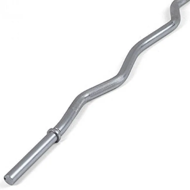 SALE:  Ezy Curl Standard Plain Bar with Spring Collars - 28mm