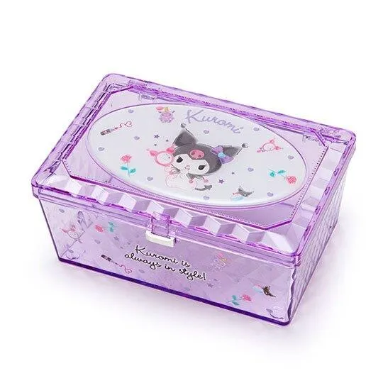 Sanrio Characters Shimmery Clear Accessory Case