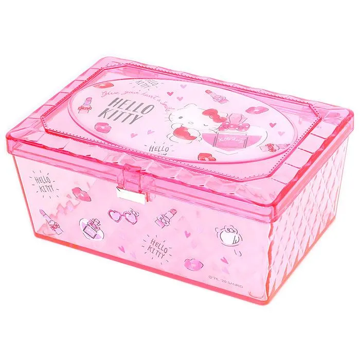 Sanrio Characters Shimmery Clear Accessory Case