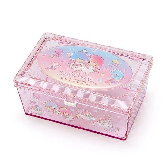 Sanrio Characters Shimmery Clear Accessory Case