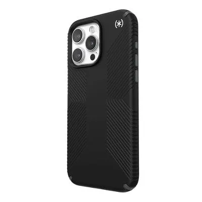 Speck Apple iPhone 15 Pro Max Presidio 2 Grip Case with MagSafe - Black