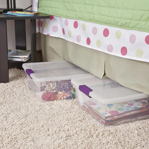 Sterilite Underbed Storage Box 32 Quart