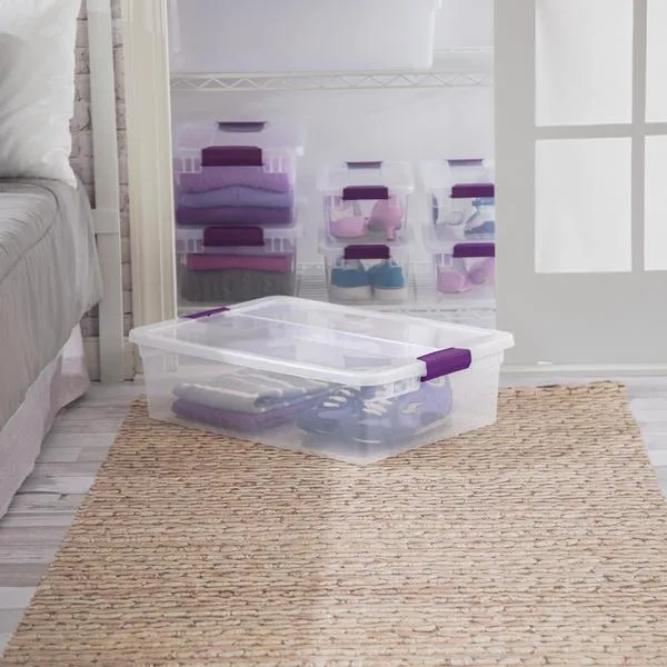 Sterilite Underbed Storage Box 32 Quart