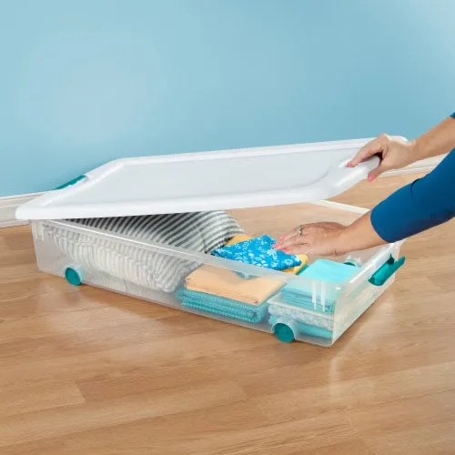 Sterilite Underbed Storage Box 32 Quart