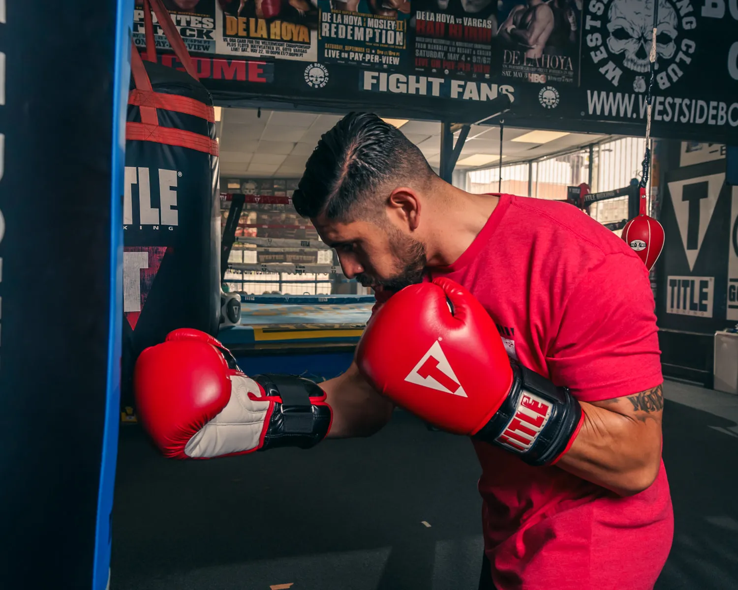 TITLE Classic Power Weight Bag Gloves