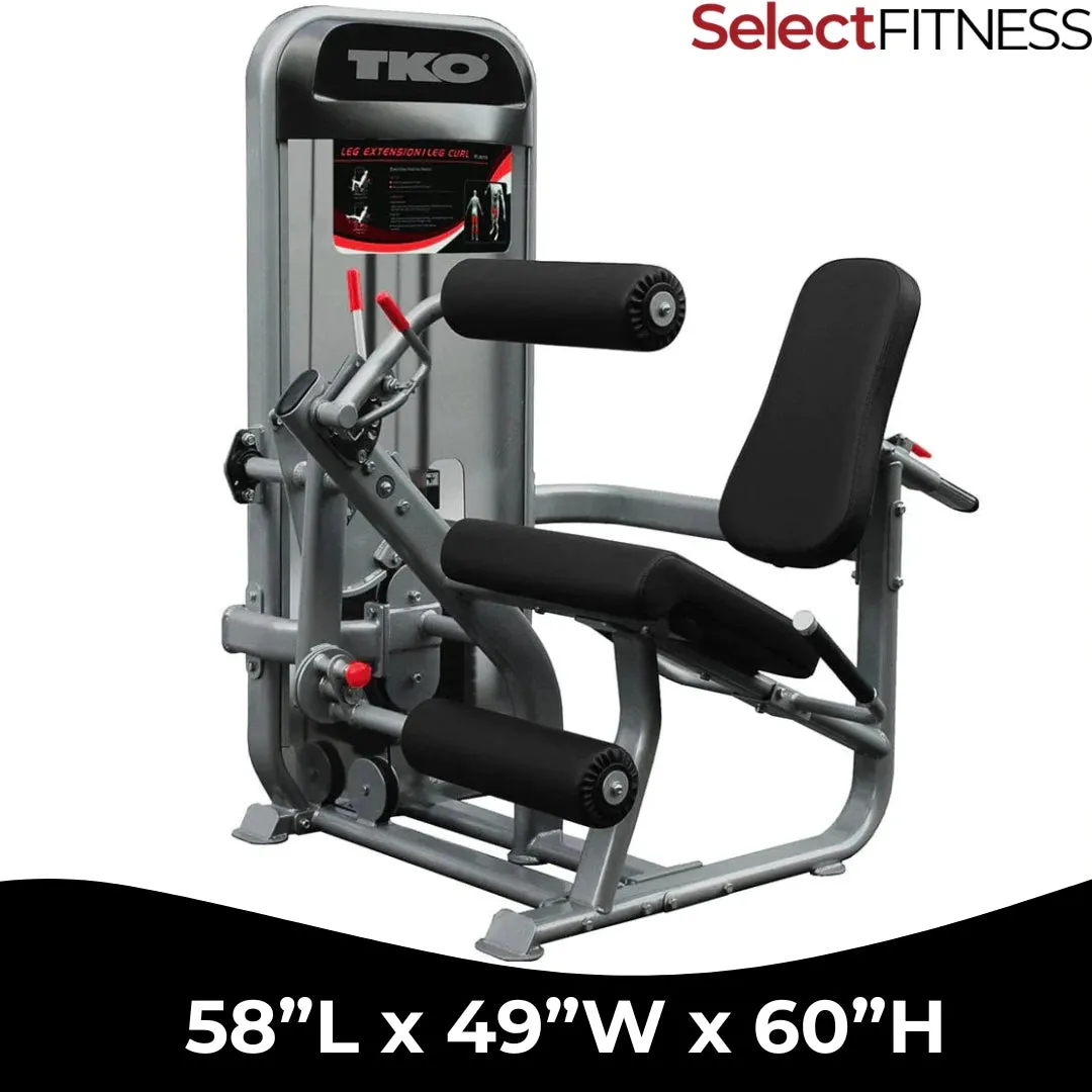 TKO Strength Dual Leg Extension and Curl Machine 8806