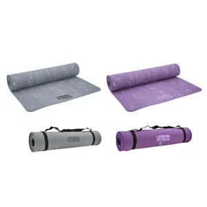 Urban Fitness 6mm Patterned TPE Yoga Mat
