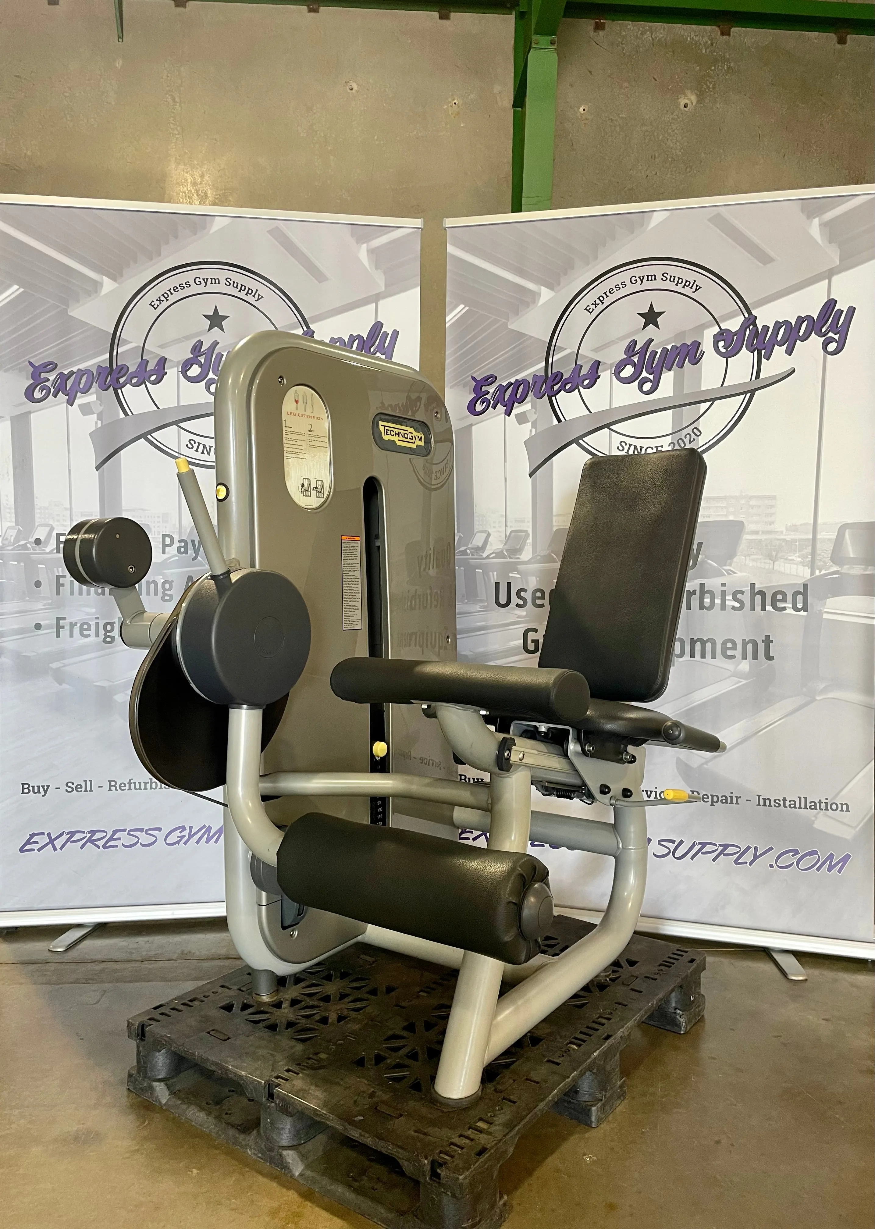 Used TechnoGym Element Leg Extension
