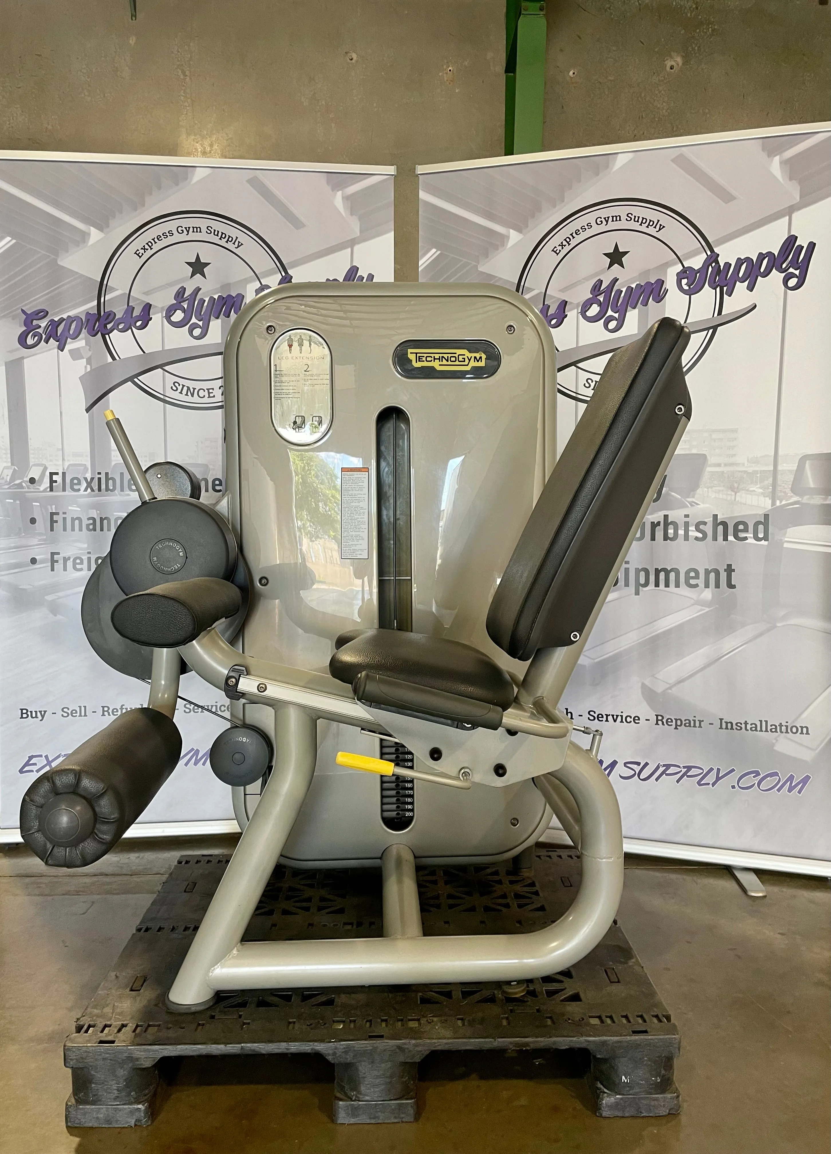 Used TechnoGym Element Leg Extension