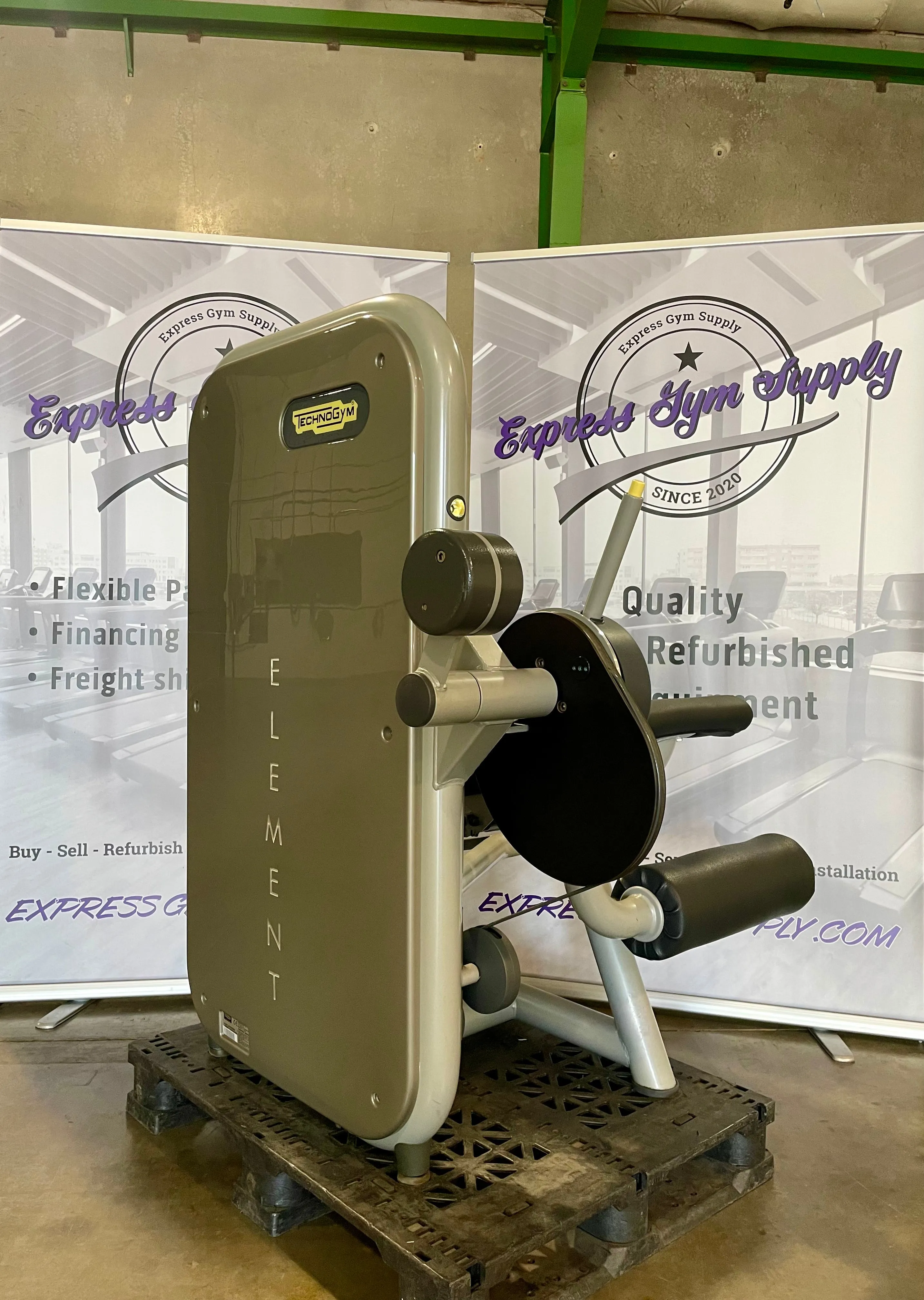 Used TechnoGym Element Leg Extension