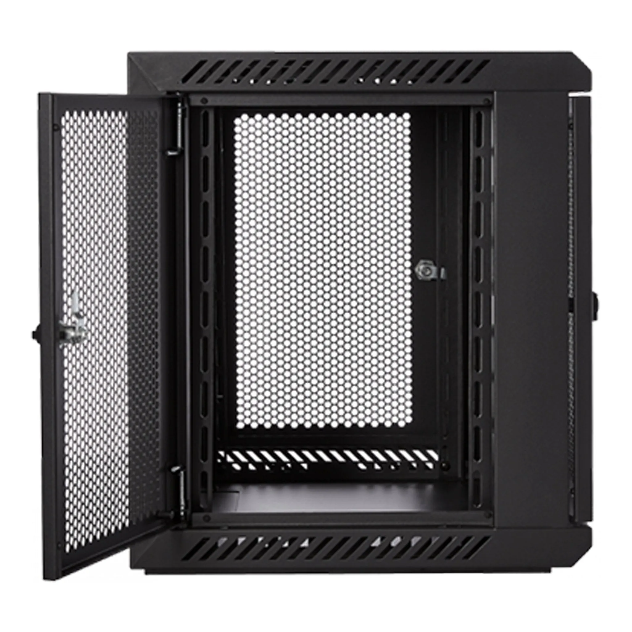 V7 RMWC9UV450-1N 9U Vented Wall Mount Rack Enclosure