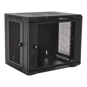 V7 RMWC9UV450-1N 9U Vented Wall Mount Rack Enclosure