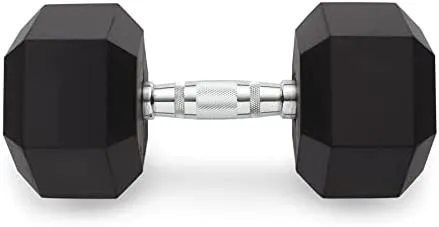 Weider Rubber Hex Dumbbell