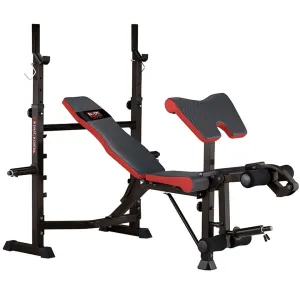 Weight Lifting Bench With Arm Curl