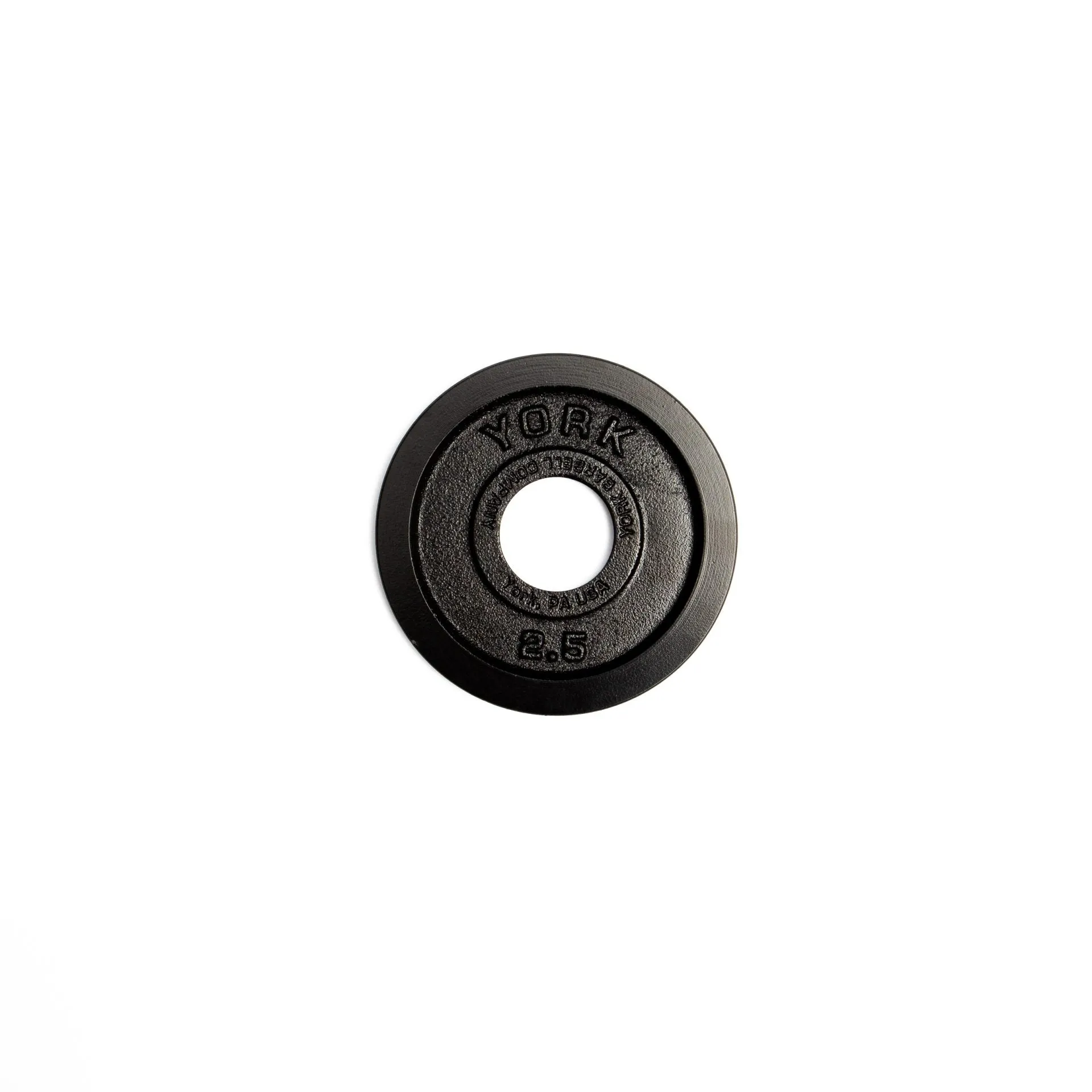 York Legacy Cast Iron Precision Milled Olympic Weight Plates
