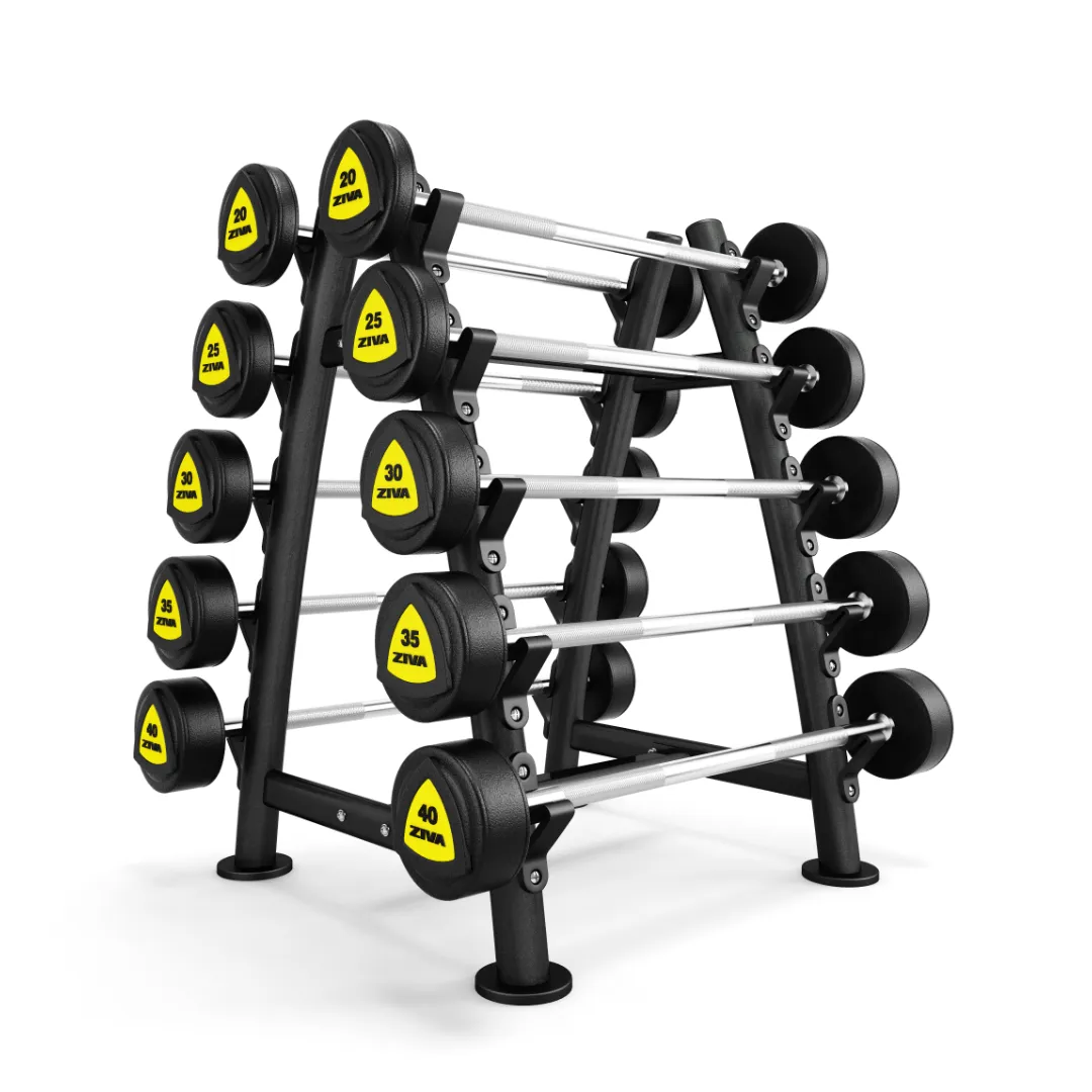 Ziva Urethane Fixed Straight Barbell